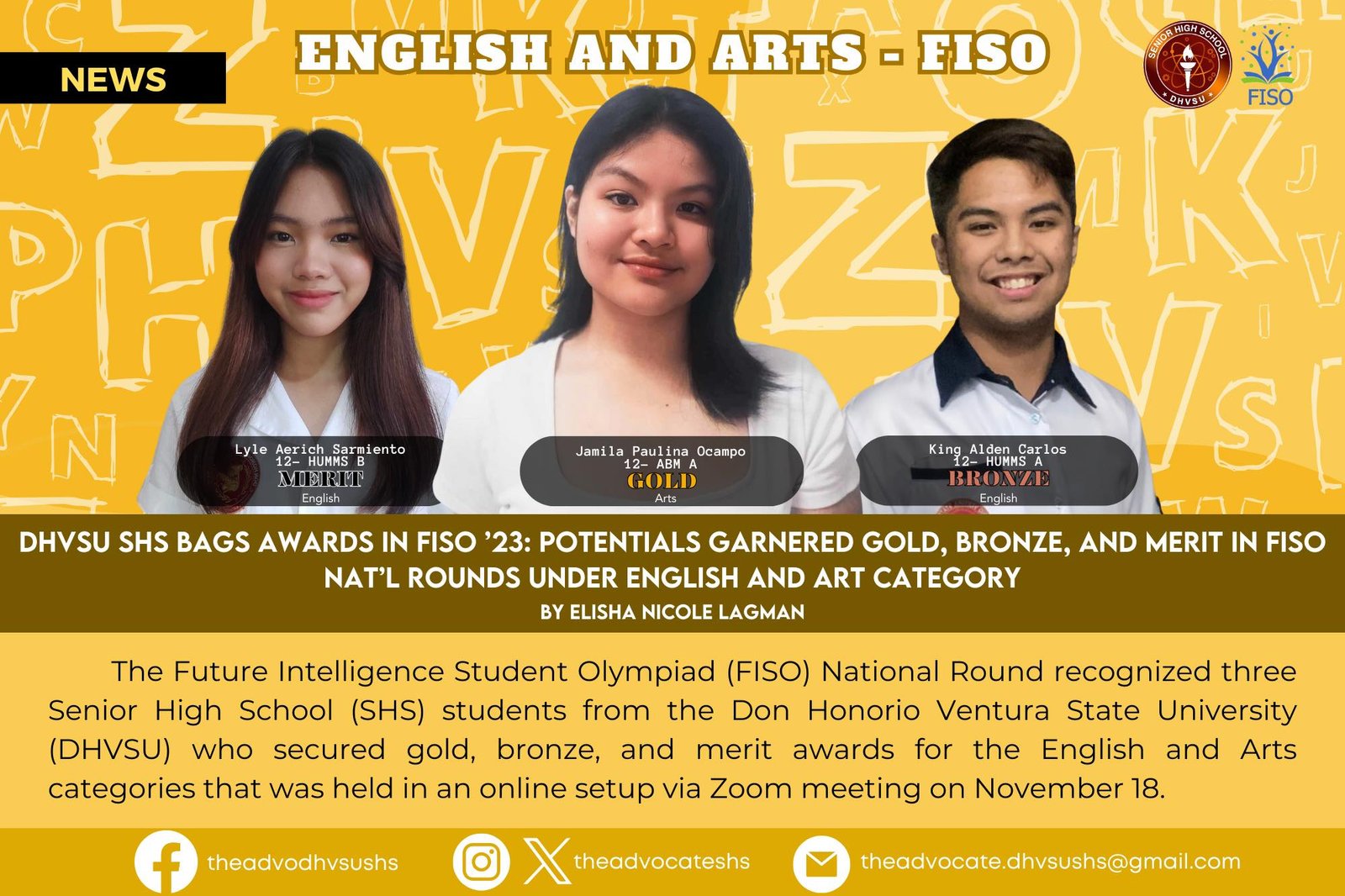 12212023   Future Intelligence Student Olympiad FISO National Round 4   Information DHVSU