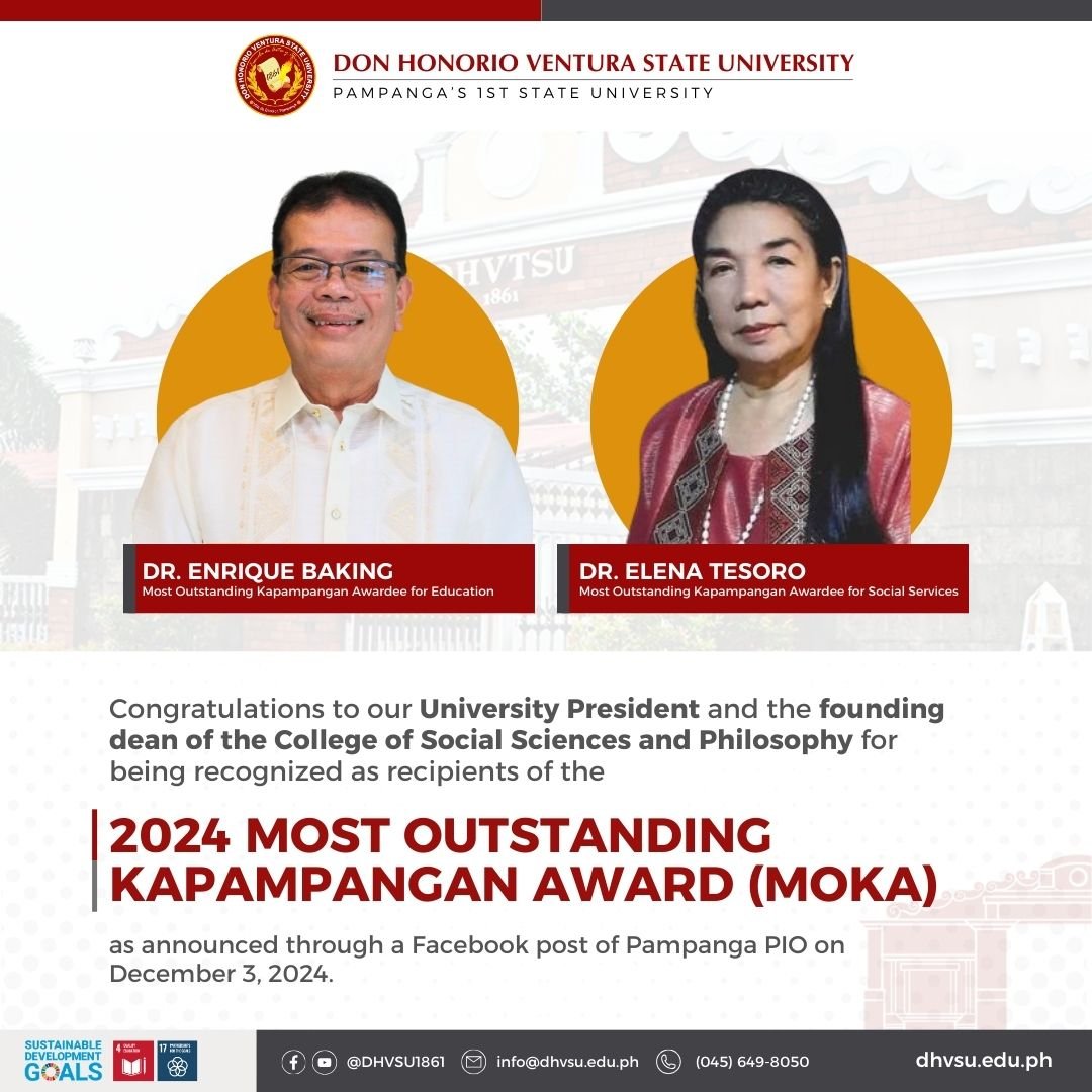 12042024   DHVSU prexy CSSP founding dean hailed as 2024 Most Outstanding Kapampangan WEBSITE   Information DHVSU