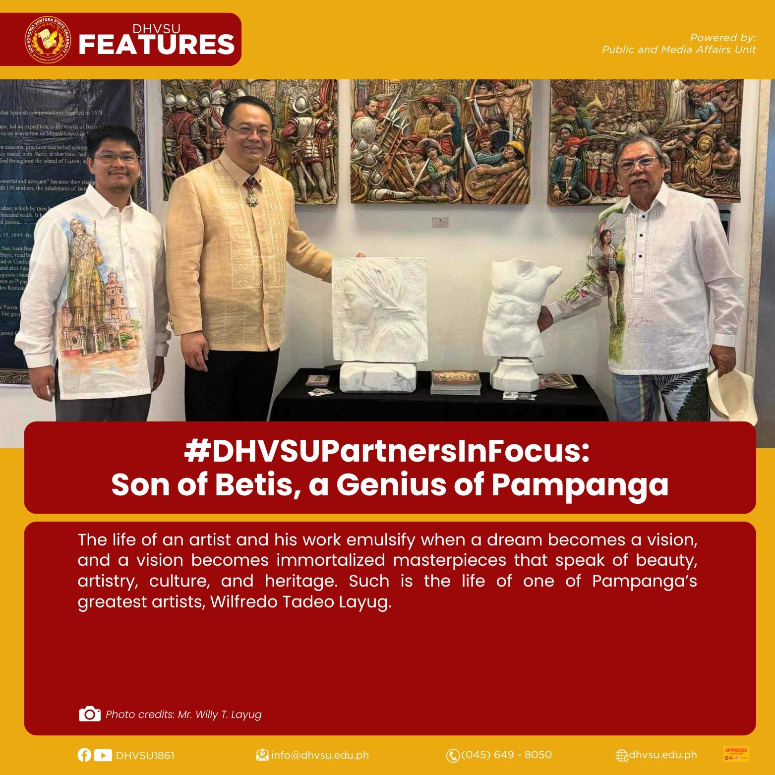 07122024   DHVSUPartnersInFocus   Son of Betis a Genius of Pampanga   Information DHVSU