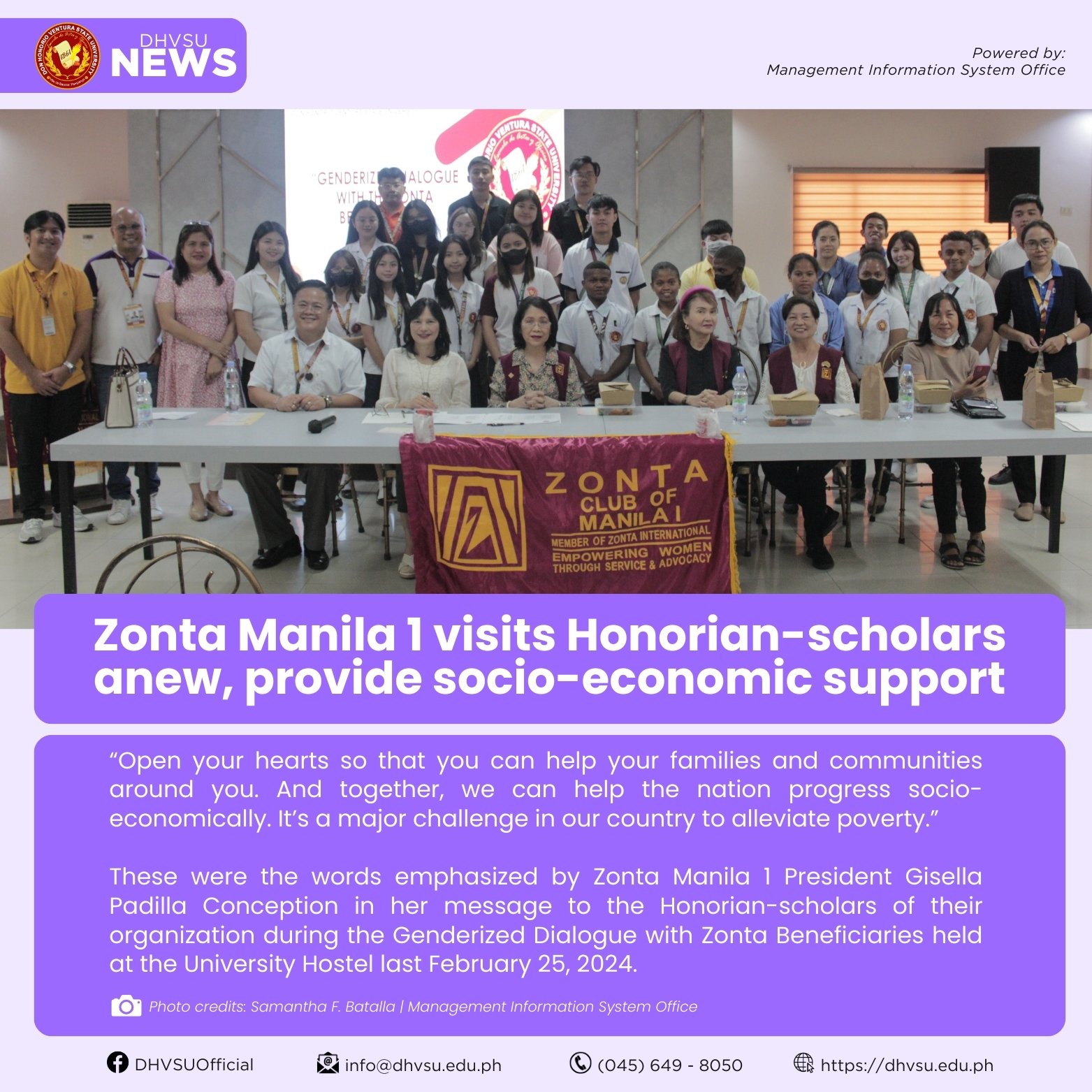 03012024   Zonta Manila 1 visits Honorian scholars anew provides socio economic support 1