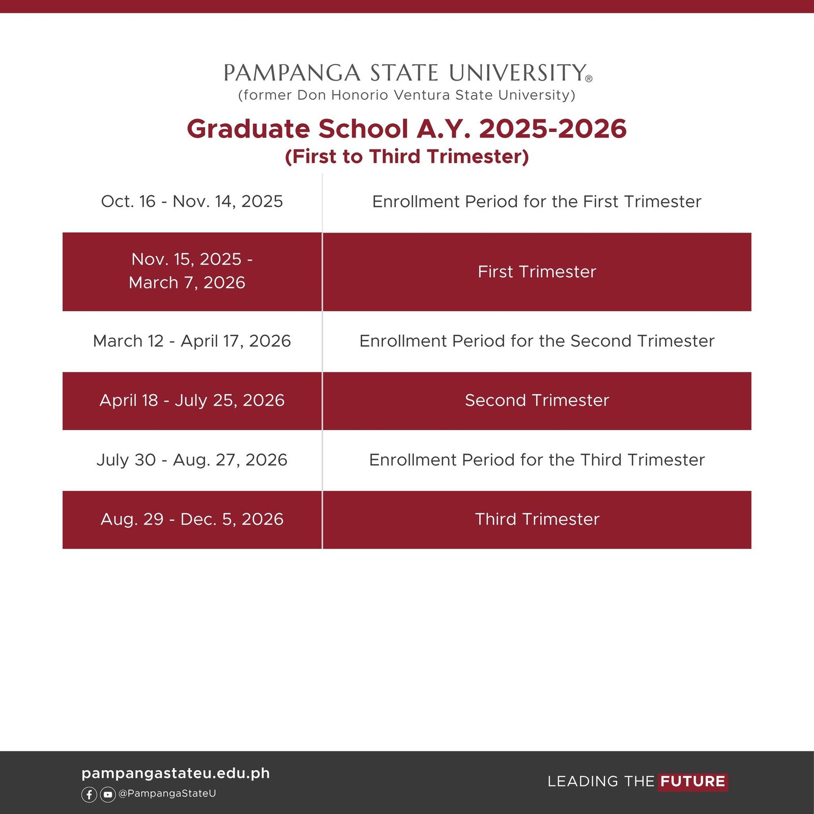 07122024 Academic Calendar 2024 2025 Information DHVSU 1