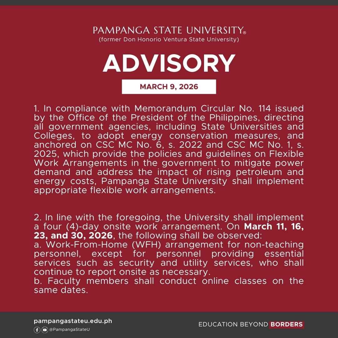 WFH Arrangement 03092026 2