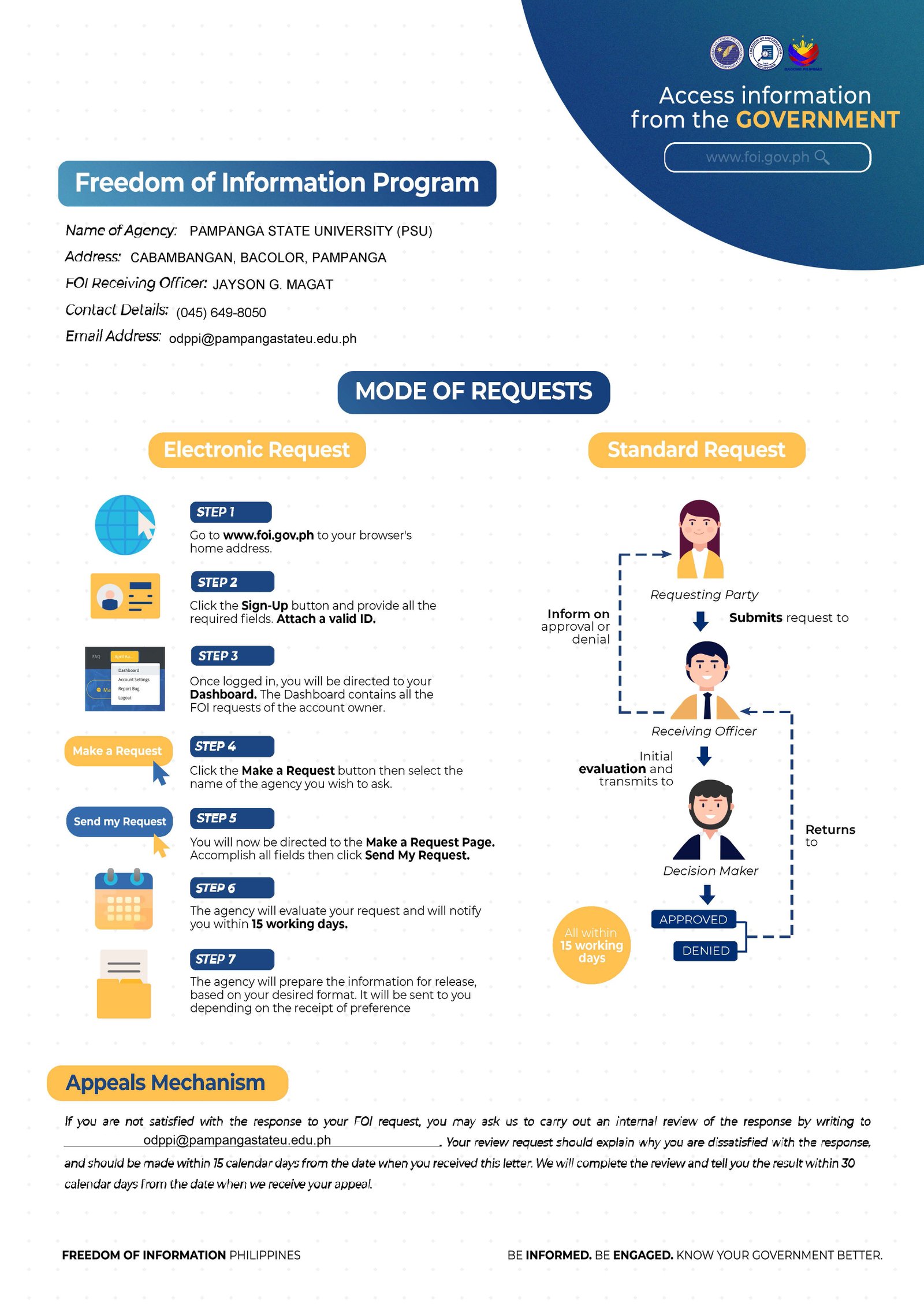 one page manual english